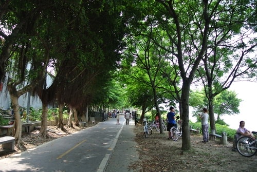【八里】八里左岸自行車步道&媽媽嘴咖啡