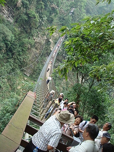 員工旅遊─竹山天梯