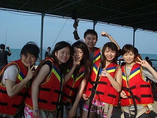 【泰國】金沙島(拖曳傘+香蕉船+水上摩托車)