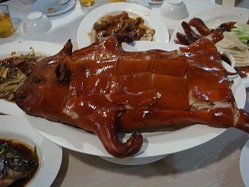 【泰國】金寶餐廳烤鴨烤乳豬餐+藥草按摩+椰子燕窩