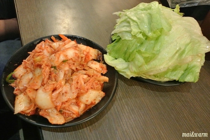 DSC_0637韓式泡菜+包肉生菜