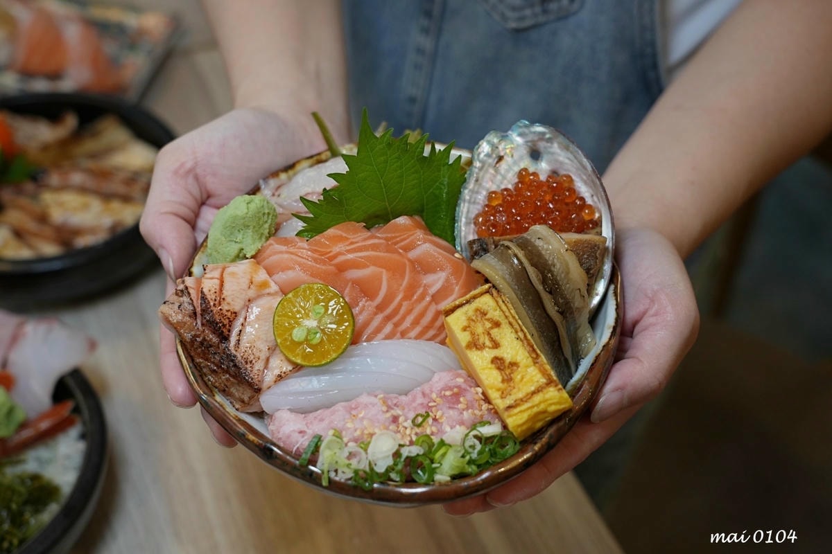 台北大安區海鮮丼飯｜井上禾食～鄰近六張犁捷運站的平價日本料理