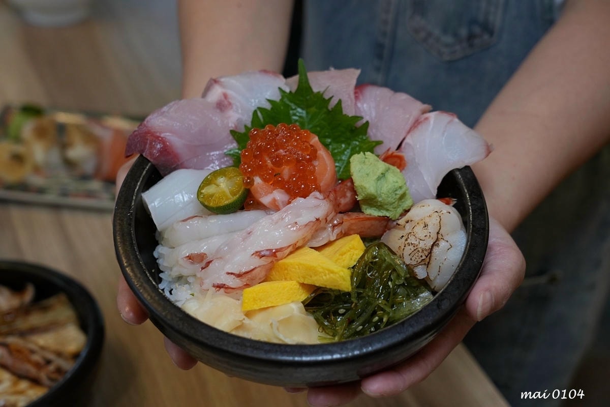 台北大安區海鮮丼飯｜井上禾食～鄰近六張犁捷運站的平價日本料理