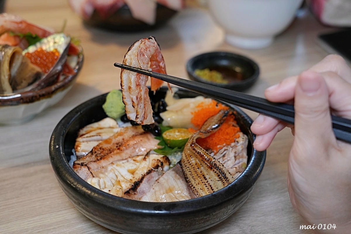 台北大安區海鮮丼飯｜井上禾食～鄰近六張犁捷運站的平價日本料理