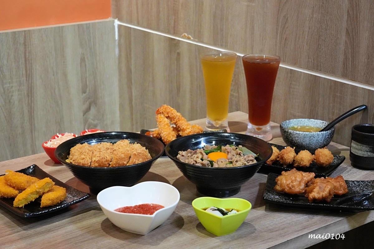 桃園美食|新丼創意丼飯專賣~多達20多種丼飯選擇,提供麥茶、 桃園美食|新丼創意丼飯專賣~多達20多種丼飯選擇,提供麥茶、