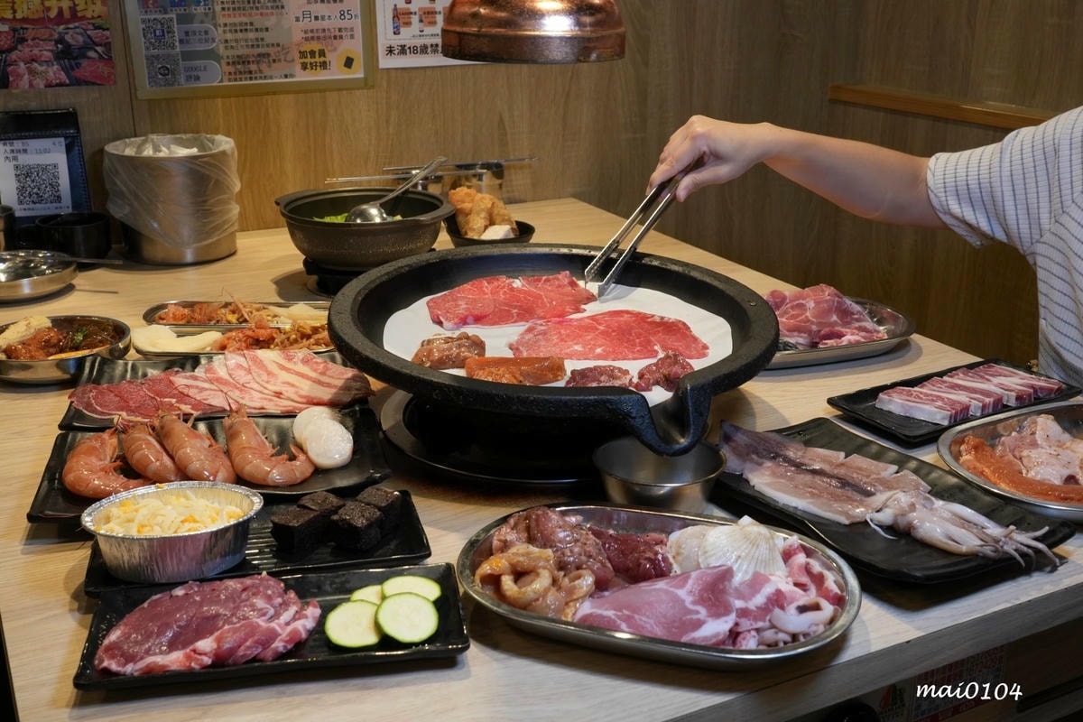 林口龜山燒烤推薦|豬對有燒烤吃到飽林口文化店~韓式烤肉.火鍋