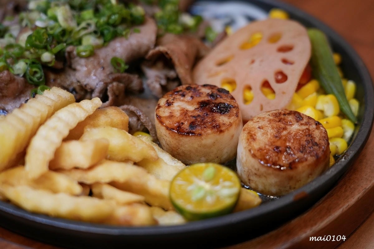 林口牛排推薦｜炙り庵steak牛排龜山長庚店～用餐享自助吧牛