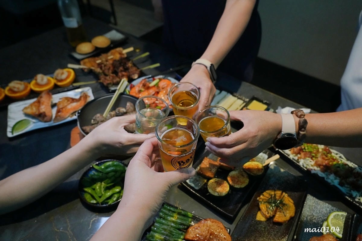 桃園居酒屋推薦｜參食sanshi精緻台式串燒～結合露營風、夜