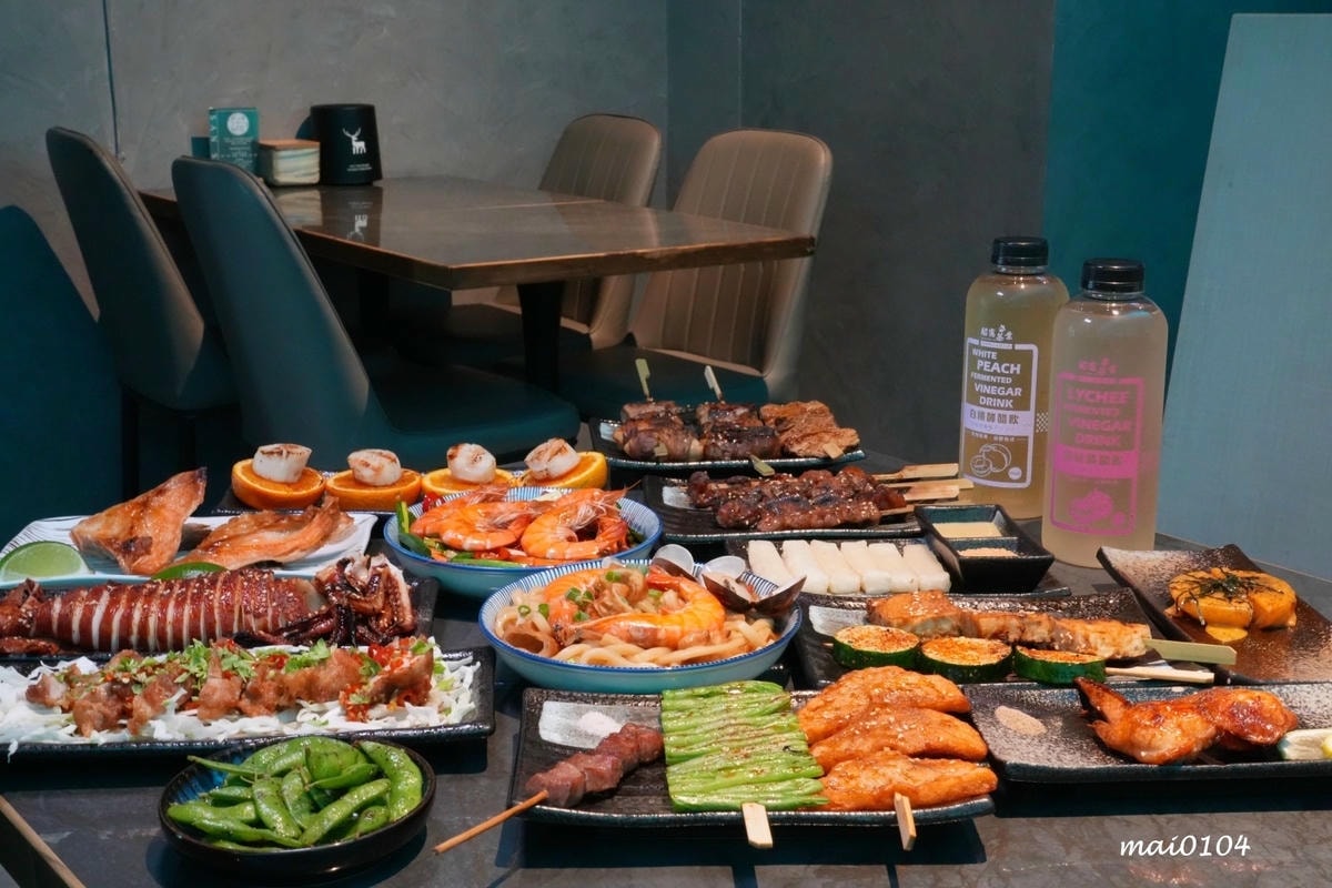 桃園居酒屋推薦｜參食sanshi精緻台式串燒～結合露營風、夜