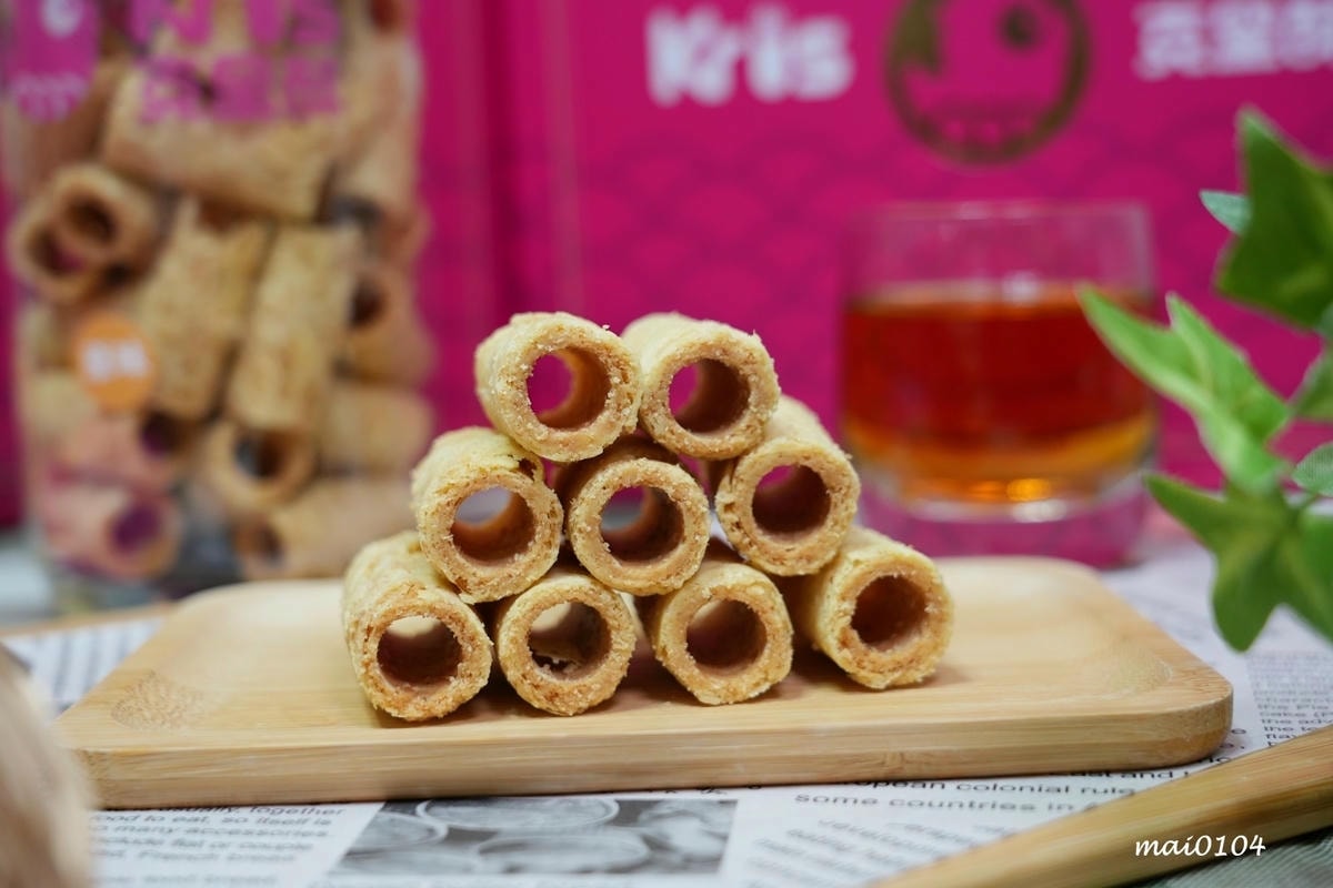 台中伴手禮|Kris克里酥~台中逢甲夜市伴手禮推薦,蛋捲、曲 台中伴手禮|Kris克里酥~台中逢甲夜市伴手禮推薦,蛋捲、曲