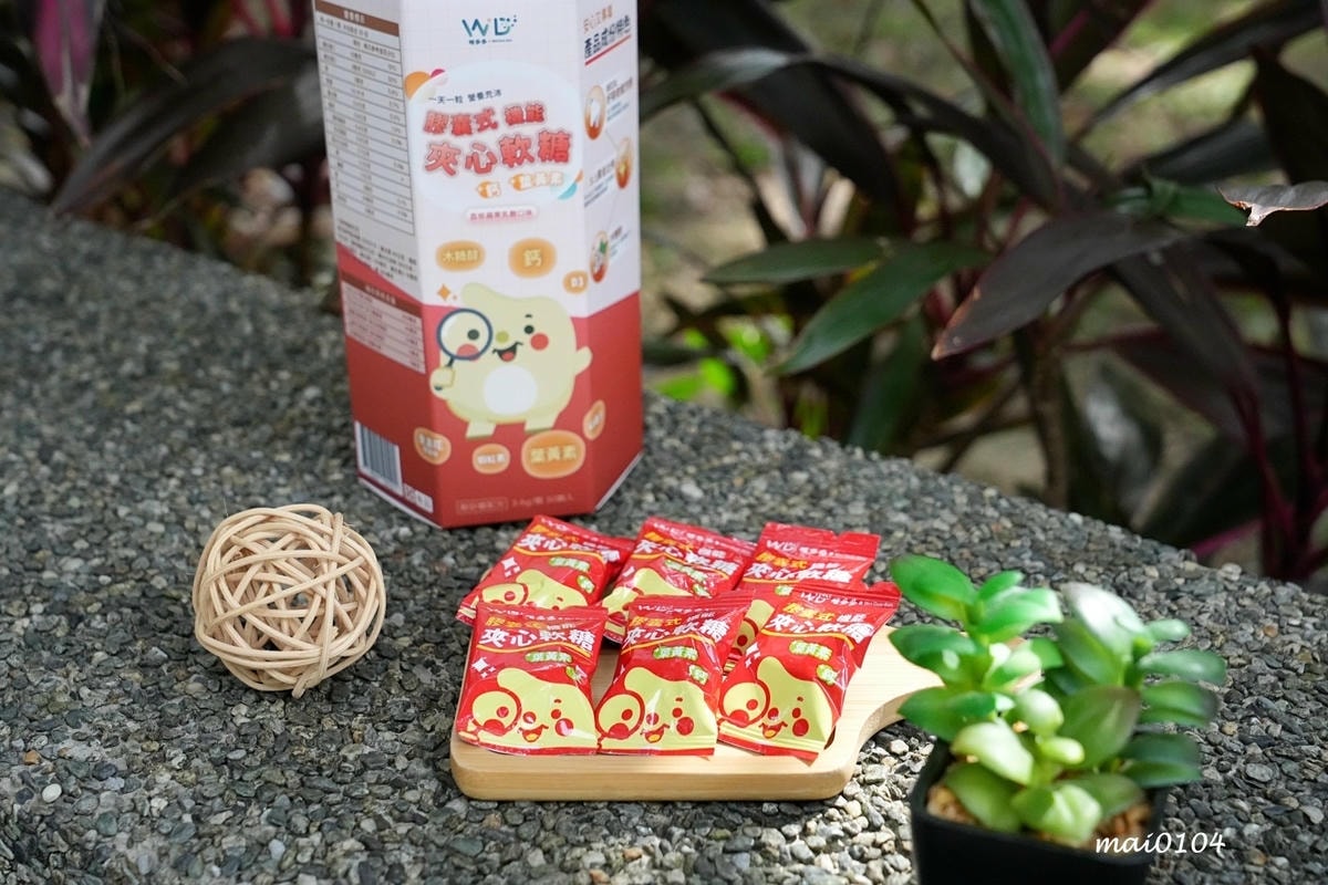 唯多多膠囊式機能夾心軟糖～推出水蜜桃乳酸、荔枝蘋果乳酸口味，