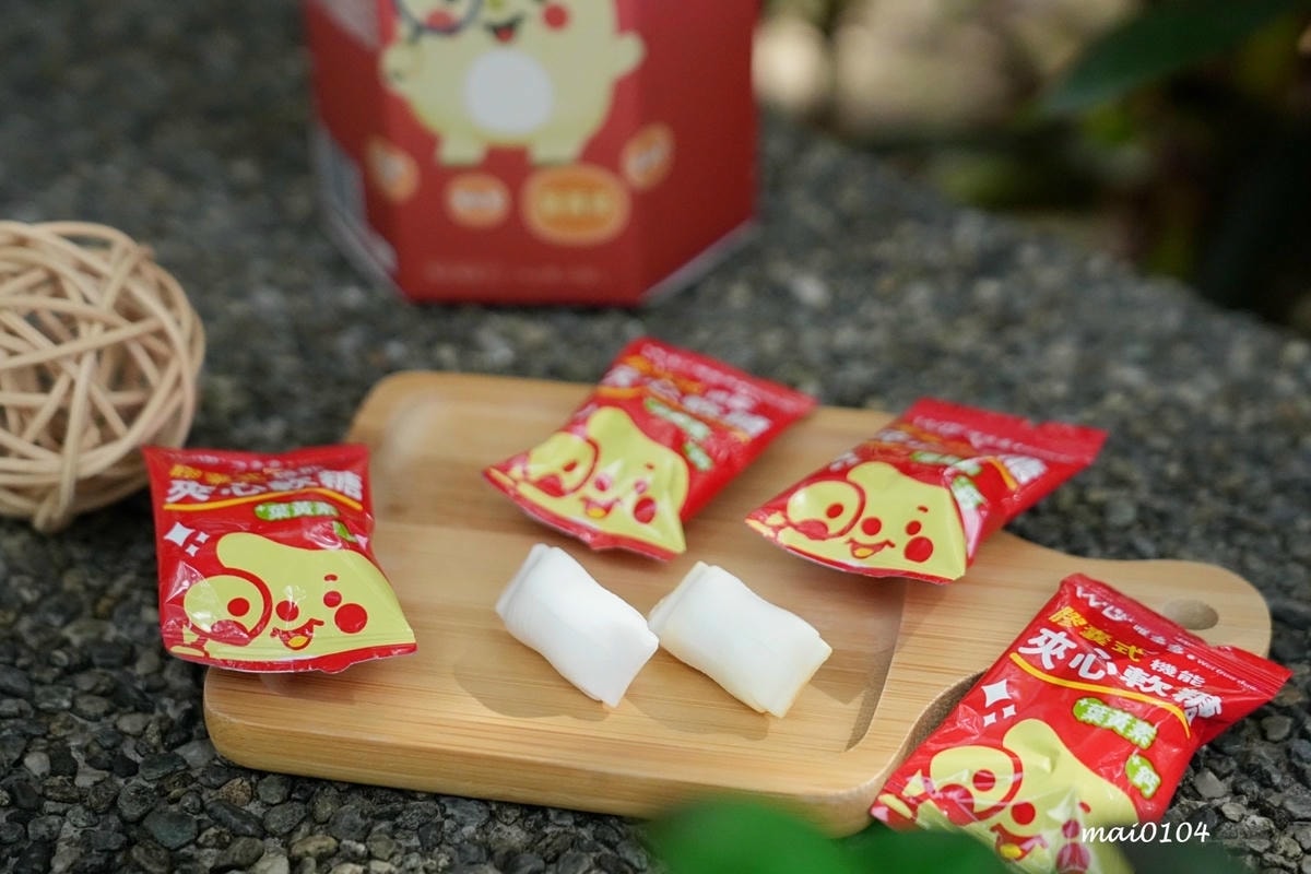 唯多多膠囊式機能夾心軟糖～推出水蜜桃乳酸、荔枝蘋果乳酸口味，