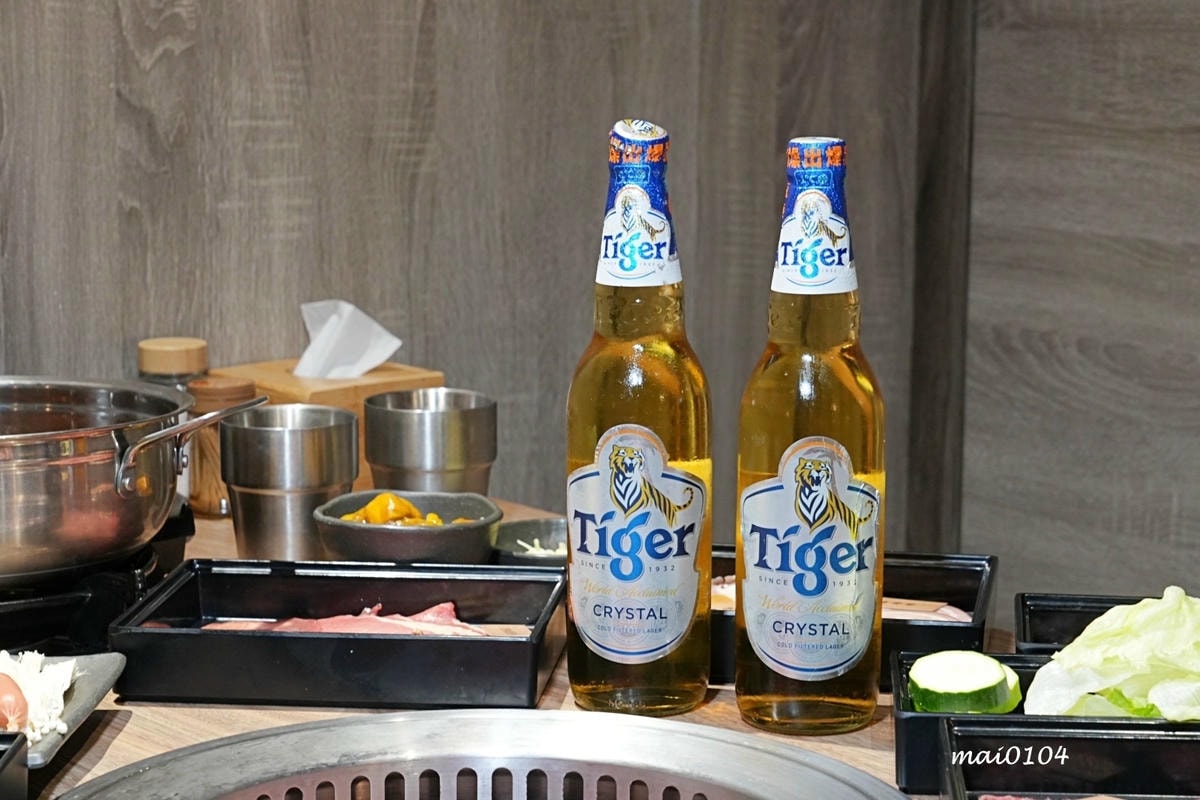 赤富士日式無煙燒肉鍋物中壢店～火鍋+燒烤吃到飽，啤酒無限暢飲