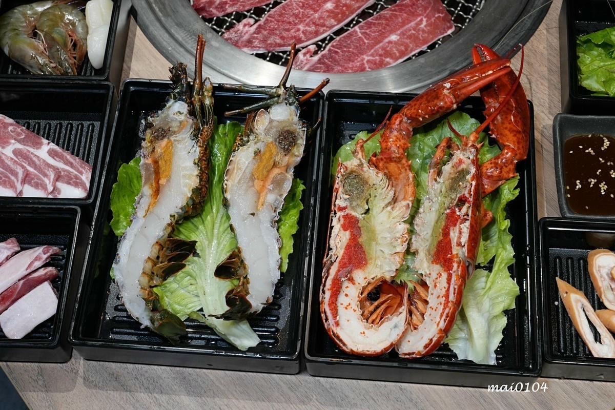 赤富士日式無煙燒肉鍋物中壢店～火鍋+燒烤吃到飽，啤酒無限暢飲