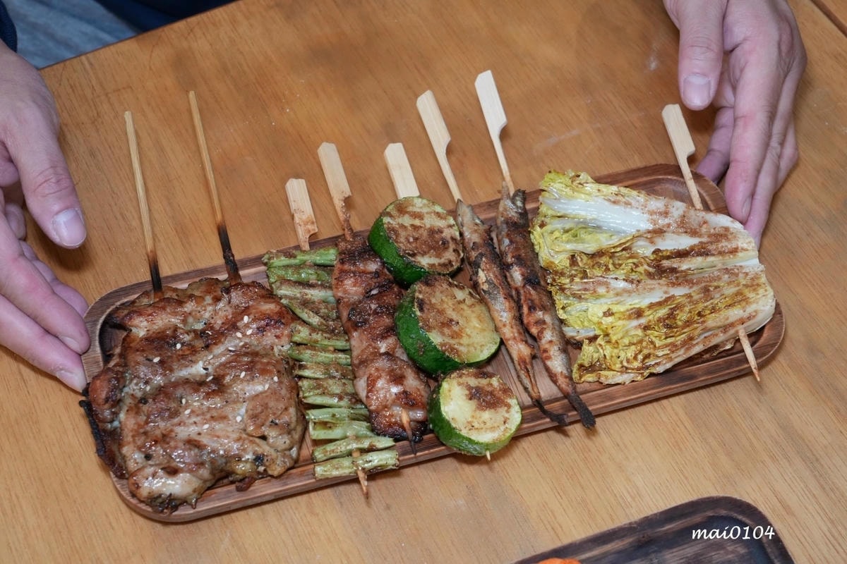 新北永和美食｜貳參日式無煙串燒～平價美食，免服務費，永和晚餐