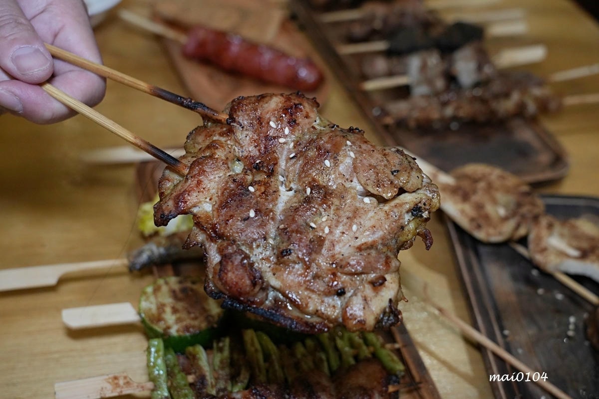 新北永和美食｜貳參日式無煙串燒～平價美食，免服務費，永和晚餐