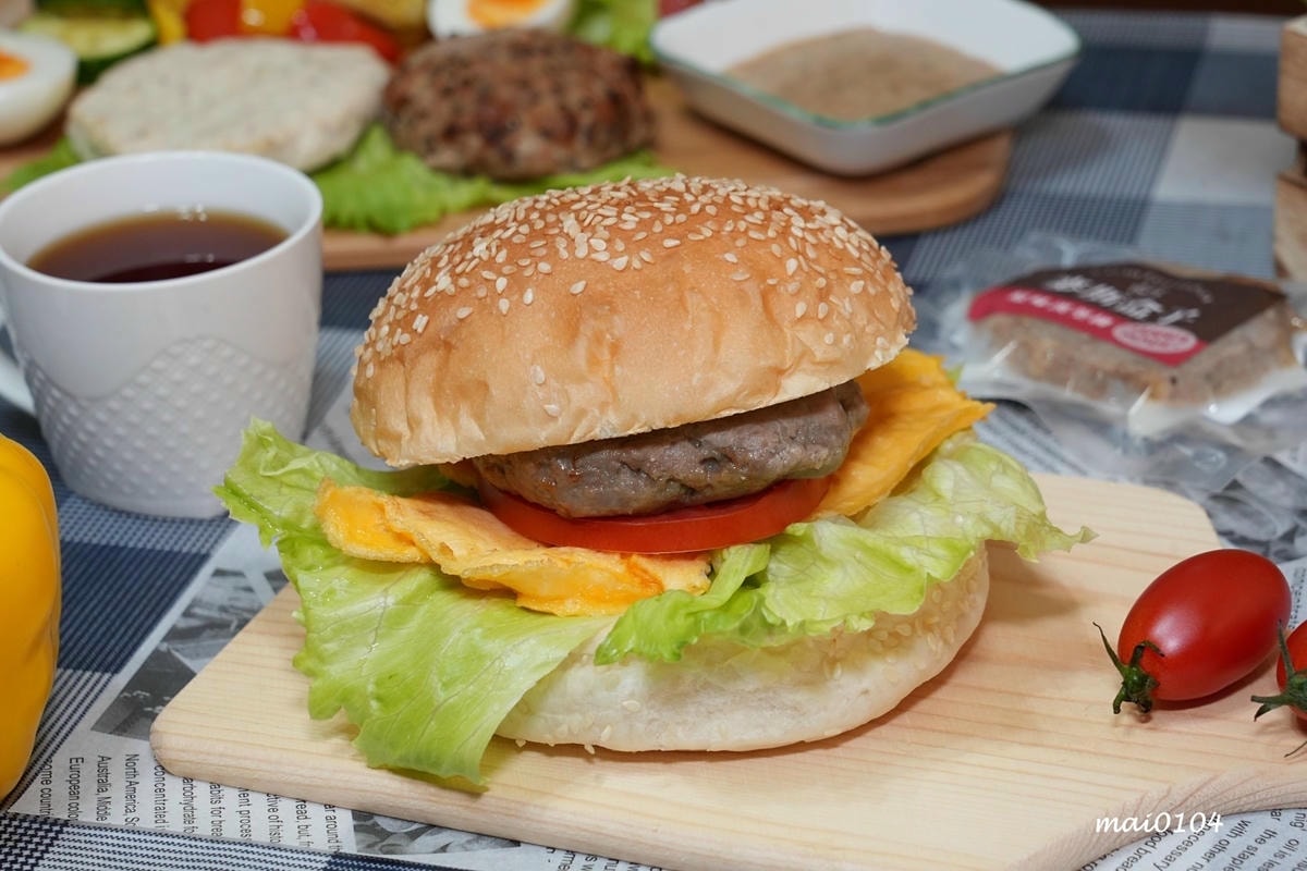 宅配美食｜麥斯盒子減醣手工漢堡排～單一包裝、加熱即食，健身、