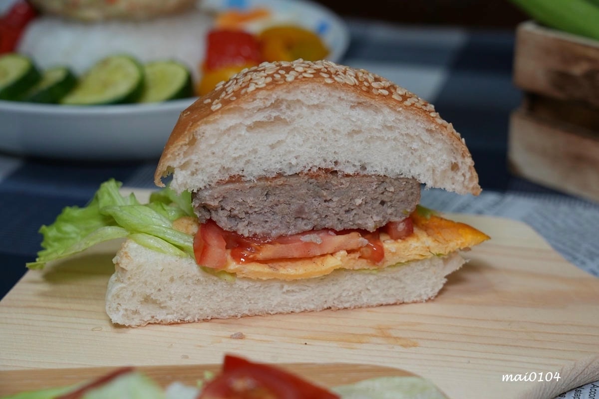 宅配美食｜麥斯盒子減醣手工漢堡排～單一包裝、加熱即食，健身、