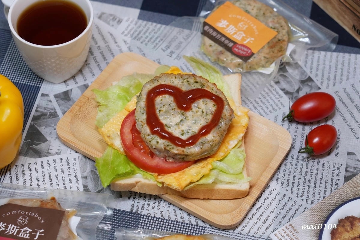 宅配美食｜麥斯盒子減醣手工漢堡排～單一包裝、加熱即食，健身、