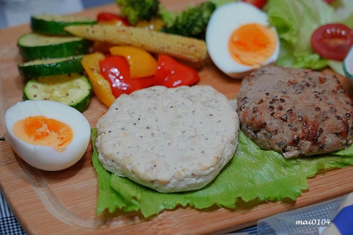 宅配美食｜麥斯盒子減醣手工漢堡排～單一包裝、加熱即食，健身、