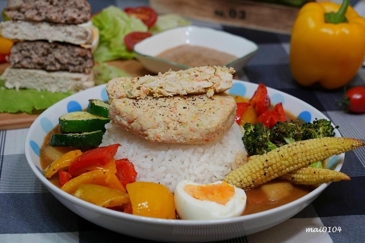 宅配美食｜麥斯盒子減醣手工漢堡排～單一包裝、加熱即食，健身、