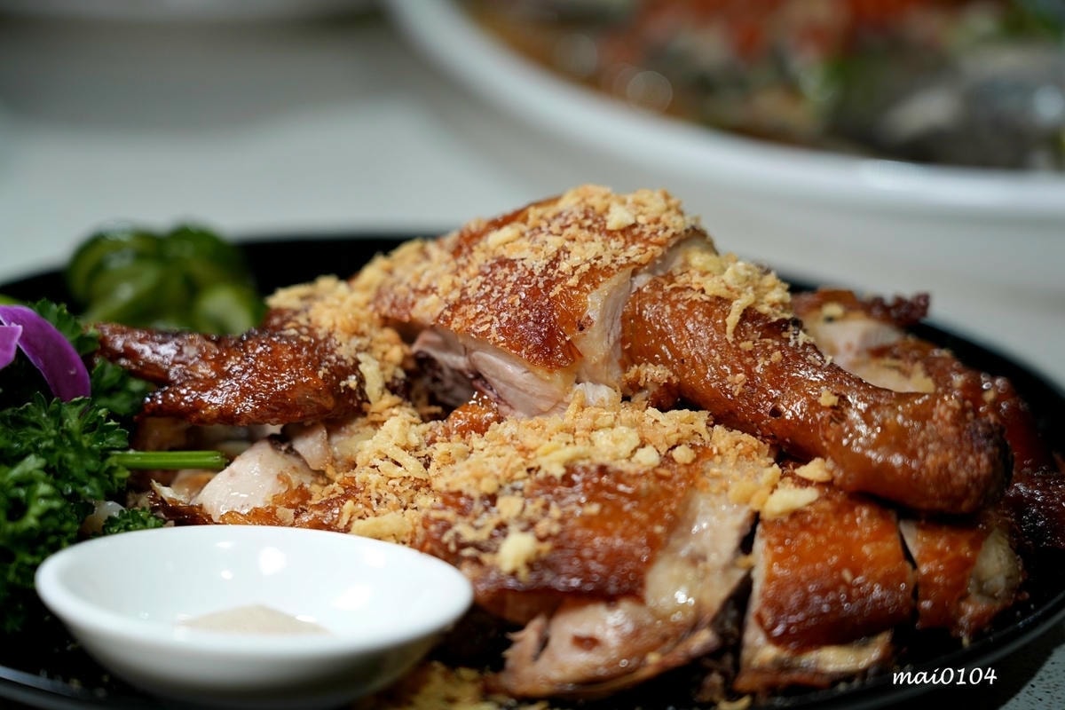 新店美食｜宸軒園粵菜海鮮（中興店）～芋泥香酥鴨、乾炒牛河粉、