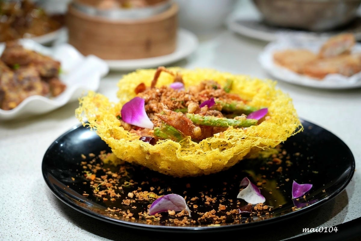 新店美食｜宸軒園粵菜海鮮（中興店）～芋泥香酥鴨、乾炒牛河粉、