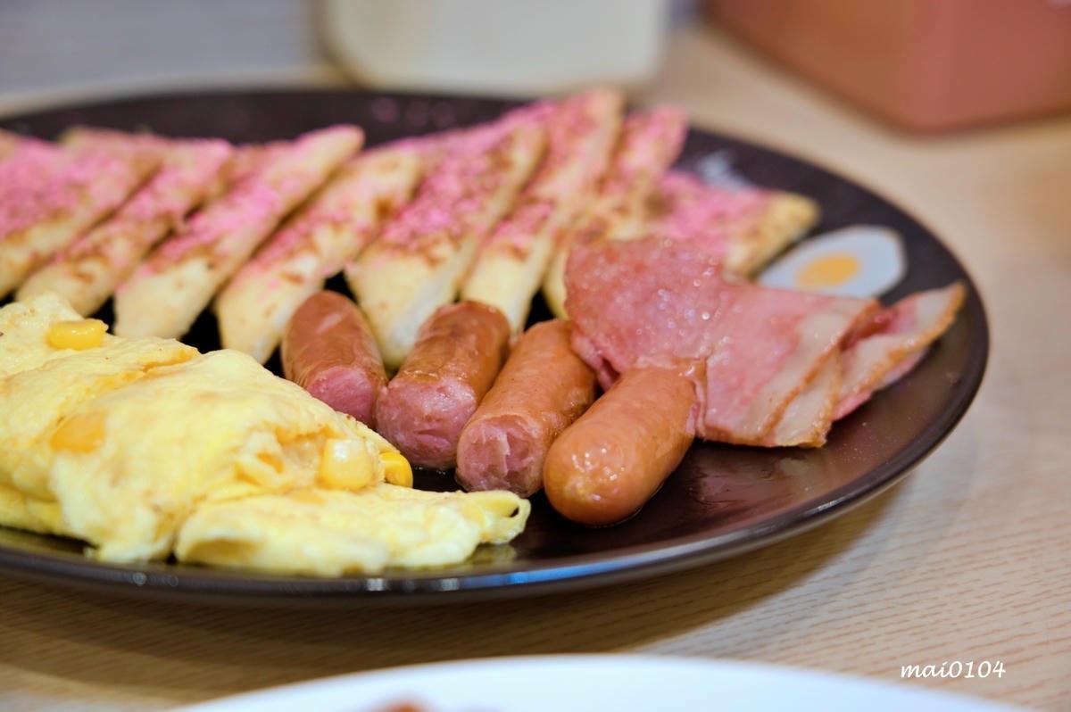 桃園美食｜粉紅豬早午餐～大業國小附近高CP值早午餐，內用、外