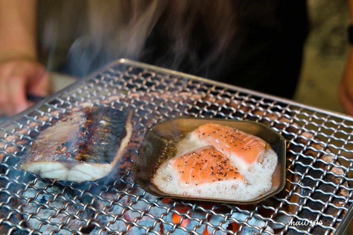 桃園燒肉吃到飽｜鬥佐碳火燒肉職人桃園店～日本A5和牛、鮭魚菲