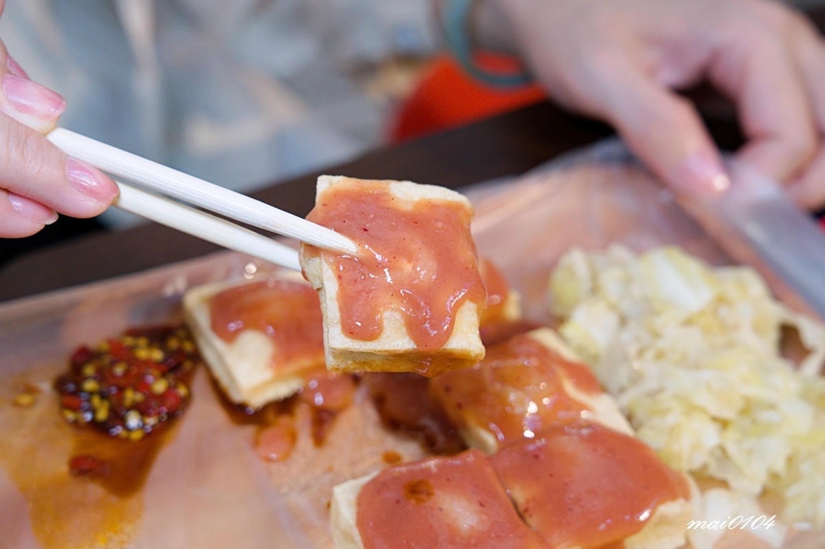 台北萬華｜十八號店臭豆腐萬華華西店～華西街夜市必吃臭豆腐，共