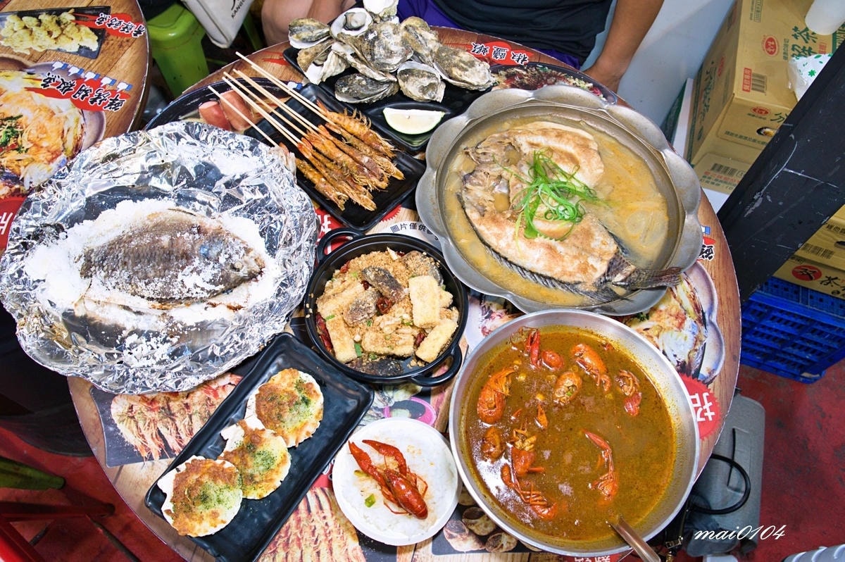 桃園美食｜花現烤物胡椒魚桃園中正店～平價美味又新鮮的魚蝦料理
