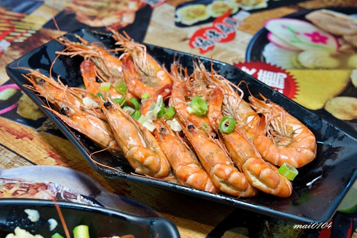 桃園美食｜花現烤物胡椒魚桃園中正店～平價美味又新鮮的魚蝦料理