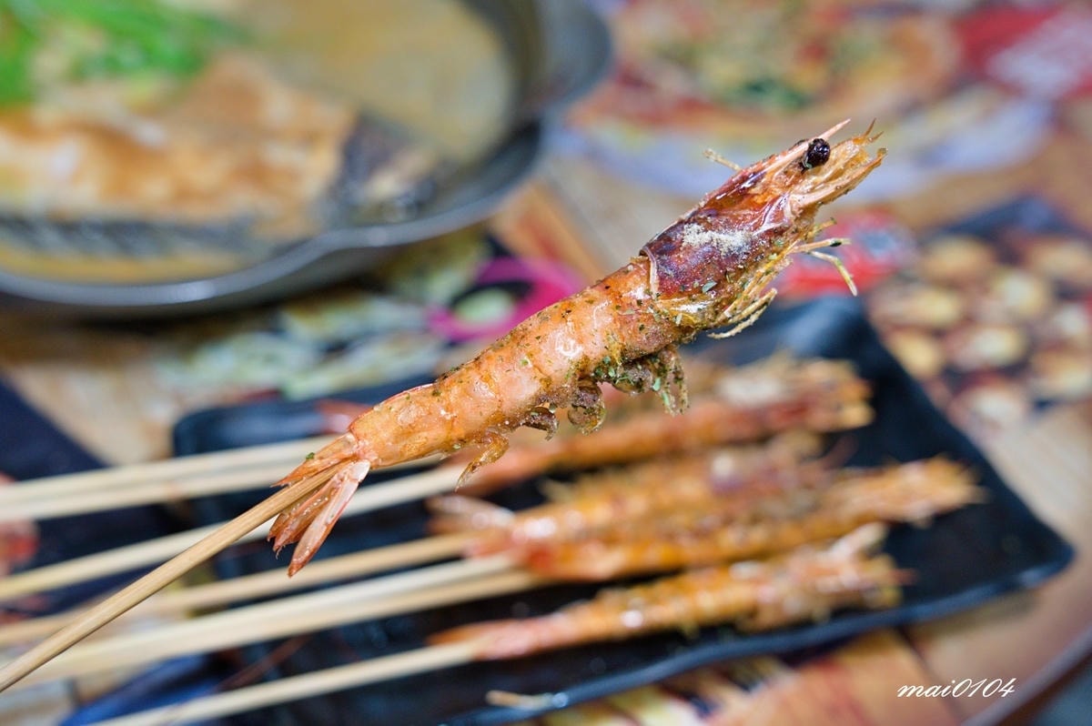 桃園美食｜花現烤物胡椒魚桃園中正店～平價美味又新鮮的魚蝦料理
