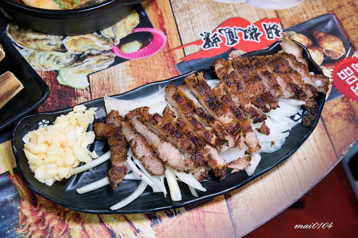 桃園美食｜花現烤物胡椒魚桃園中正店～平價美味又新鮮的魚蝦料理