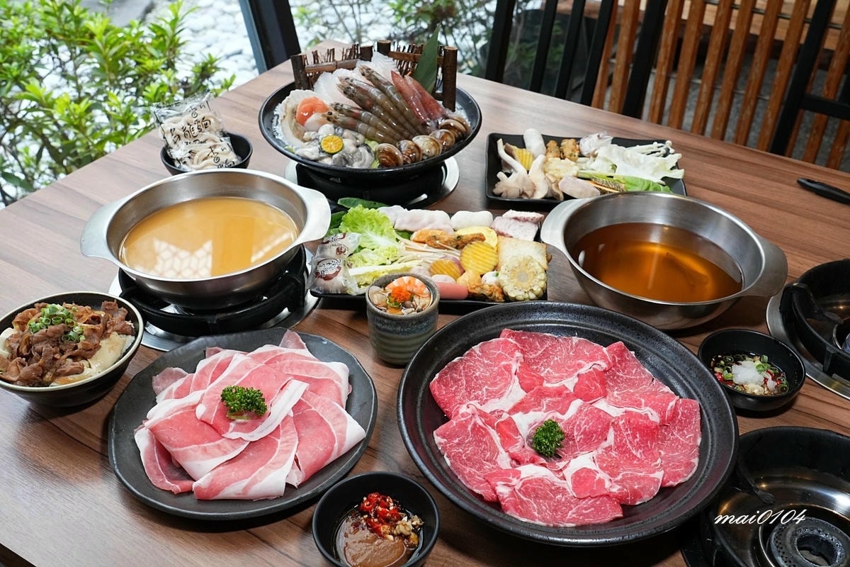 台北三峽美食｜上水樸石日式火鍋～選用原塊肉、日式職人湯頭，自