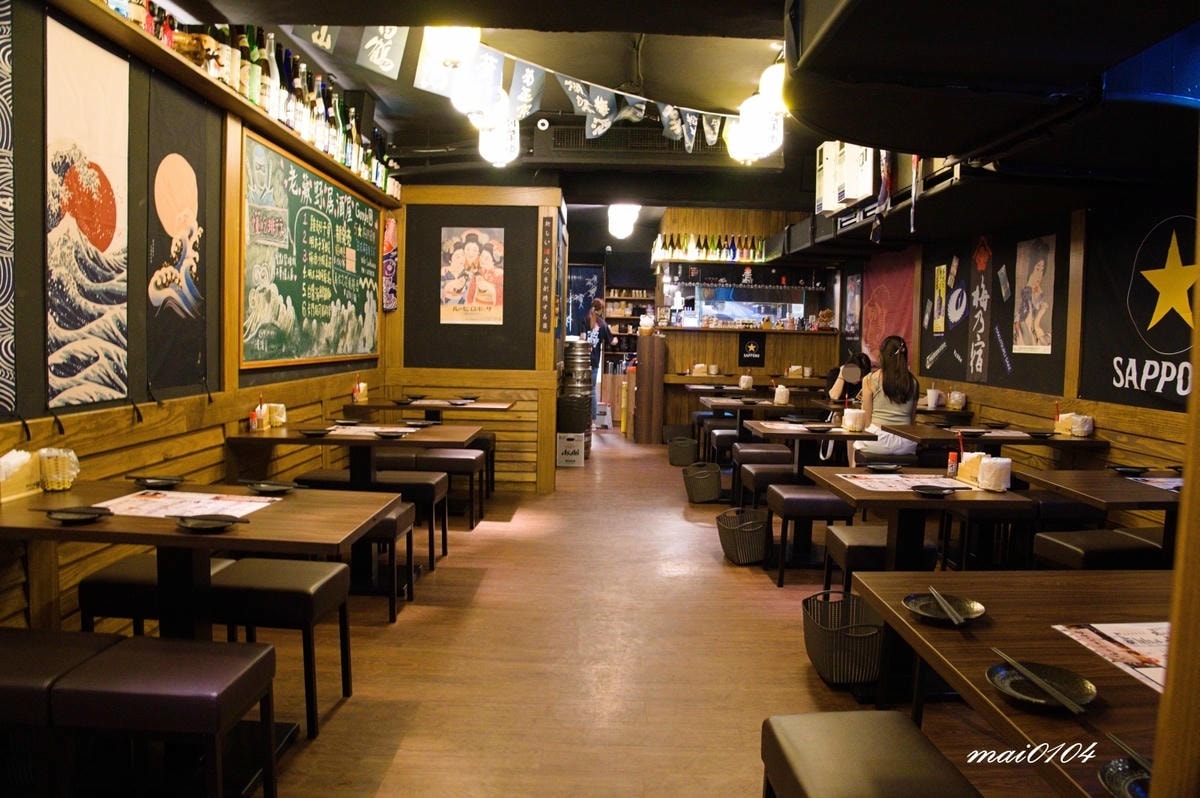 新北板橋｜老藏野炭火居酒屋～江子翠捷運站新開幕、宵夜串燒、不