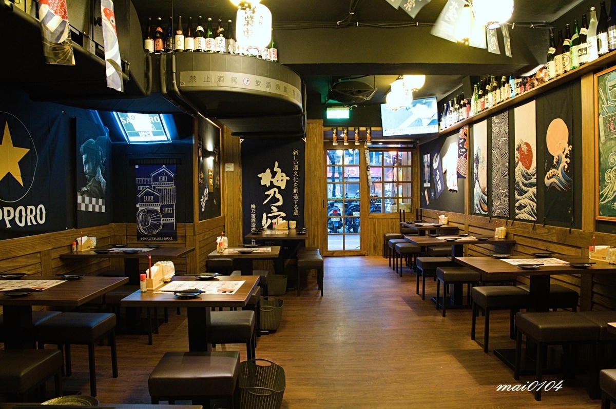 新北板橋｜老藏野炭火居酒屋～江子翠捷運站新開幕、宵夜串燒、不
