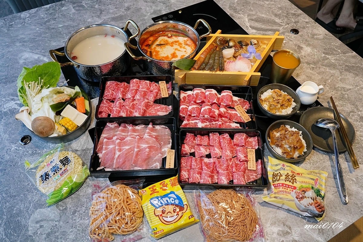 桃園火鍋｜寒聚精緻鍋物桃園正光店～中路特區美食、用餐享自助吧