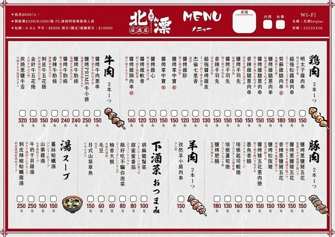 台北行天宮居酒屋｜北漂居酒屋ばんしゃく～499元暢飲2小時，