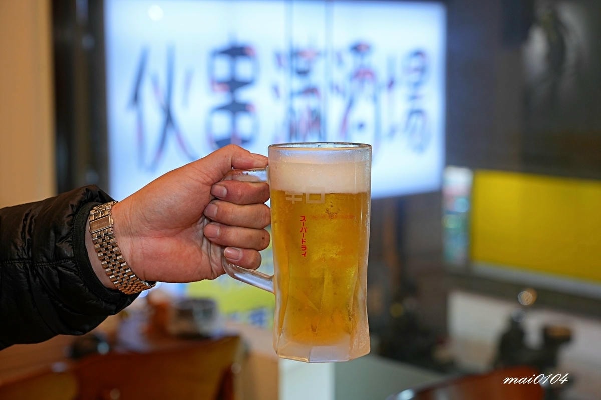 中壢居酒屋｜伙串滿酒場～喝啤酒聊天的好所在，連臭豆腐、炒飯、