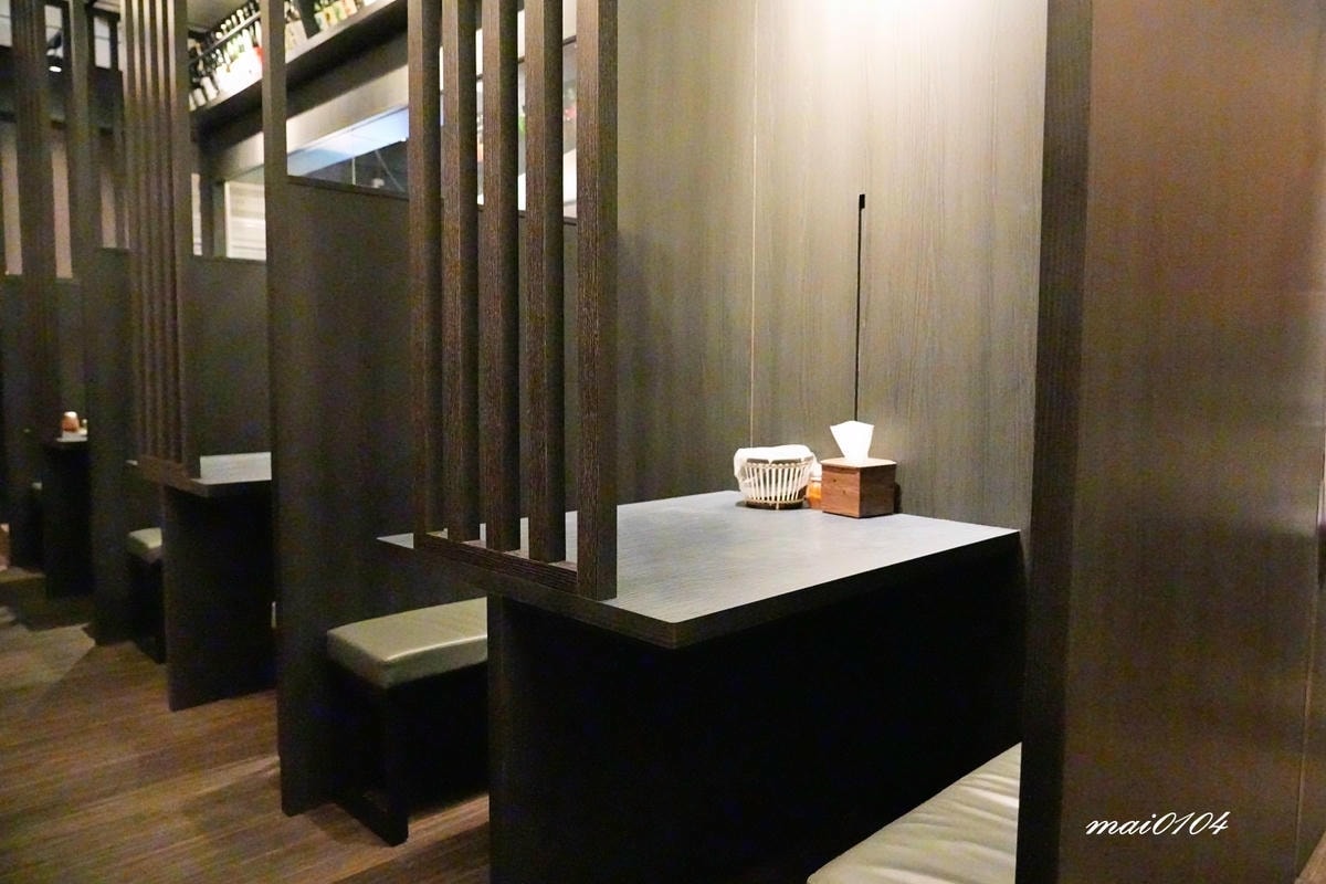 一週只開五天的桃園騷居酒屋!營業到凌晨一點,每個座位都是獨立 一週只開五天的桃園騷居酒屋!營業到凌晨一點,每個座位都是獨立