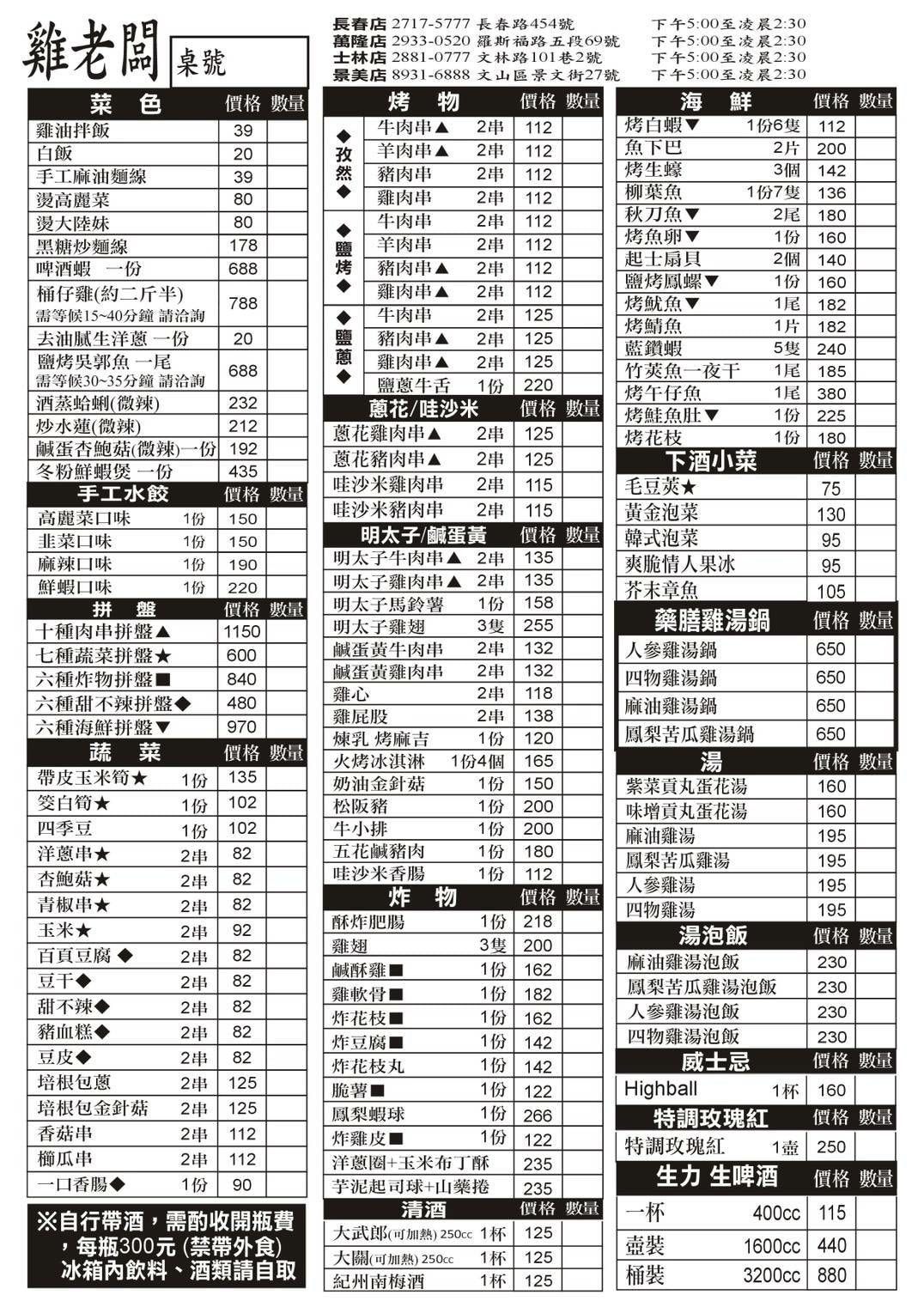 雞老闆桶仔雞景美店開幕啦！！壽星用餐送桶仔雞、學生吃雞也只要