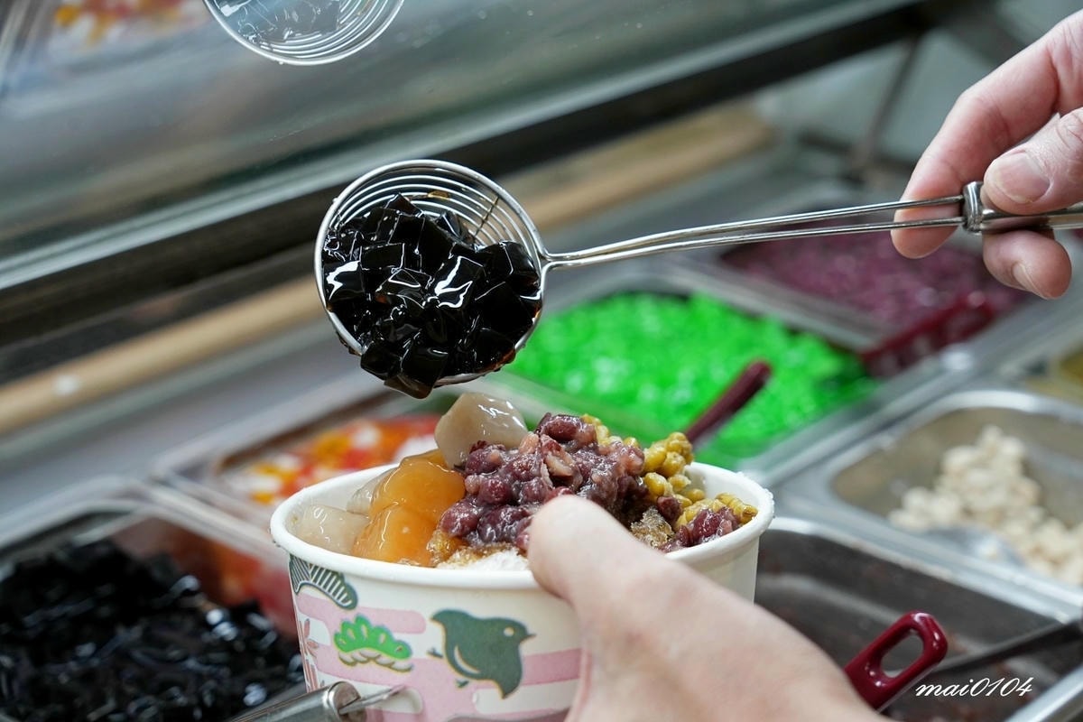 台北文山區美食｜三盛三豆花～手工豆花、燒麻糬冰、爽口的鳳梨冰